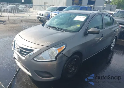 2016 Nissan Versa 1.6 S+ from USA, damaged, VIN 3N1CN7AP4GL886522